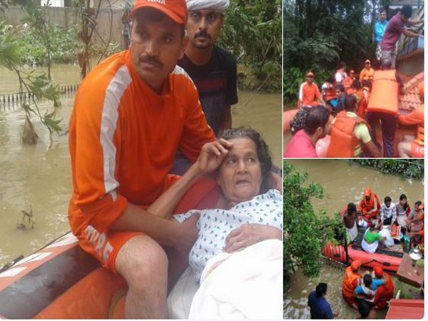 Kerala floods: NDRF rescues 194 people, evacuates over 10,000 till now