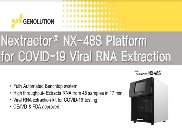 Extract 48 COVID RNA samples in just 17 Minutes with the latest technology from Genolution and Premas Life Sciences