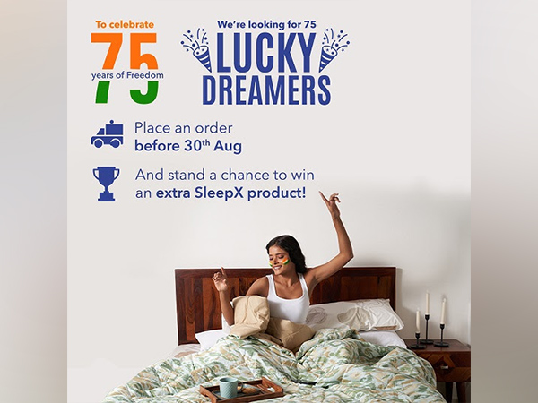 SleepX announces an array of offers to celebrate 75 years of Independence