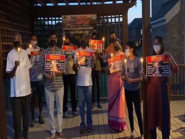 Andhra NRIs hold protests in solidarity with Amaravati movement in over 300 cities