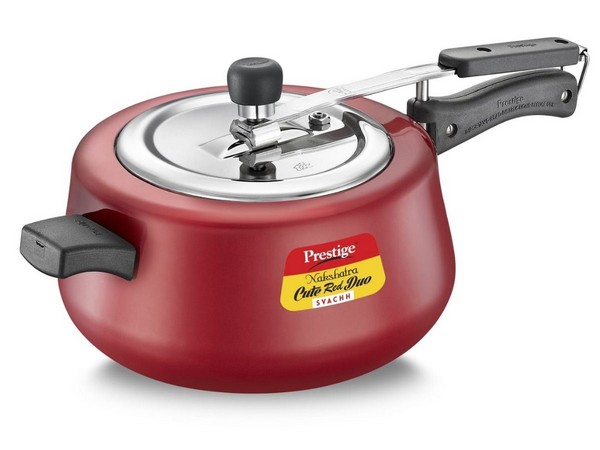 TTK Prestige's must-have Nakshatra Cute Red Duo pressure cooker is high on functionality and aesthetics