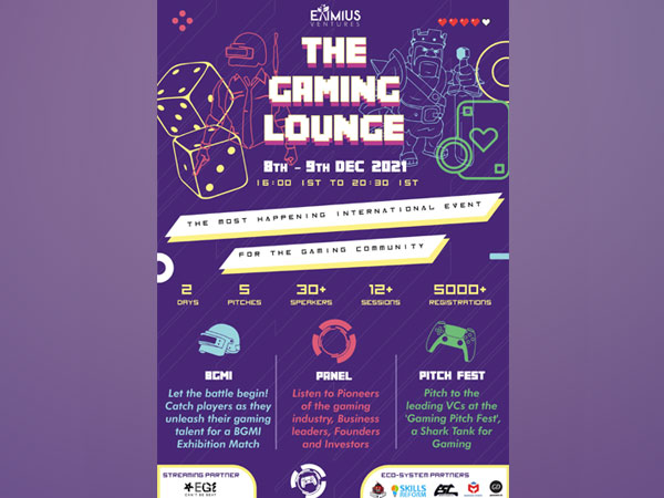 Eximius Ventures, The Gaming Lounge 2021 Poster