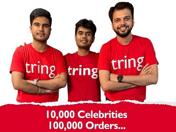 Tring, On Track to do 1 Lakh Personalised Celebrity Videos Monthly