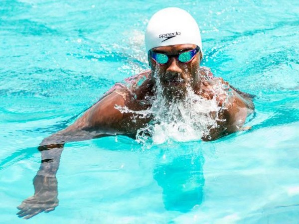Indian Para swimmer