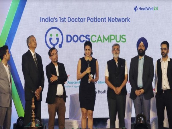 DocsCampus by HealWell24 launched by Actress Gul Panag in presence of eminent doctors