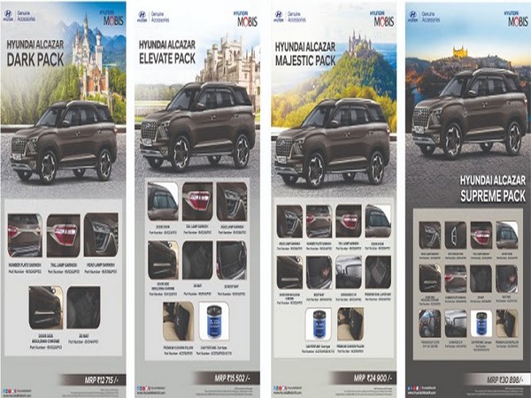 Style up your premium SUV Hyundai Alcazar with exclusive Hyundai Genuine Accessory Packs by Mobis