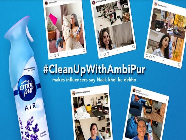 Ambi Pur Cleanup Challenge makes influencers say, 'Naak Khol Ke Dekho'