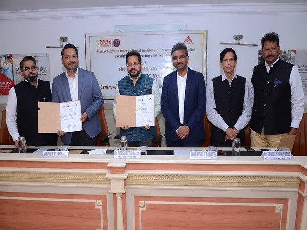 MOU sign off and exchange ceremony between Electric One and MRIIRS