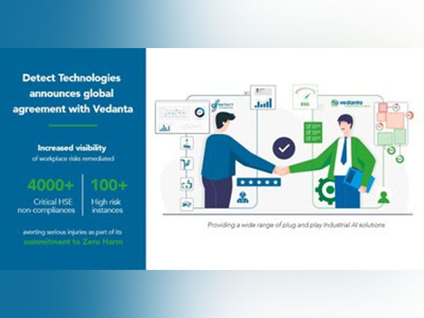 Detect Technologies announces global agreement with Vedanta