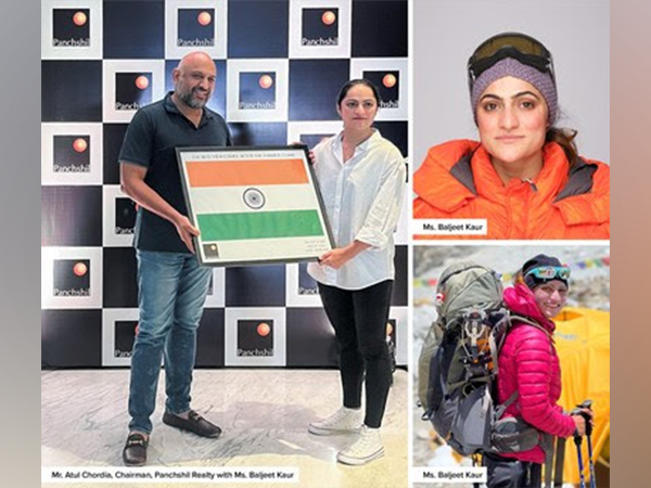 Panchshil Realty to sponsor accomplished mountaineer Baljeet Kaur's next adventure