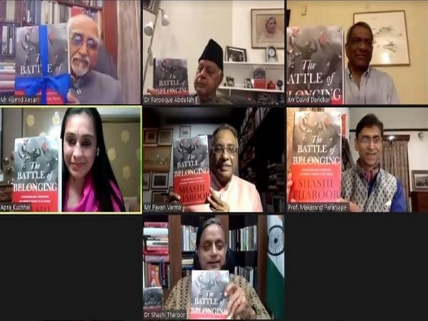 Shashi Tharoor's latest book "The Battle of Belonging" launched by Prabha Khaitan Foundation
