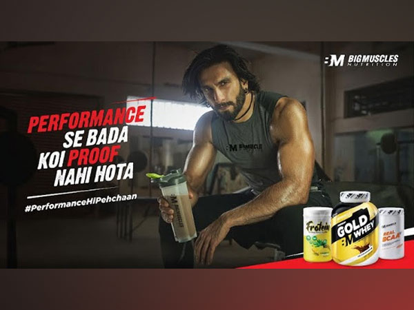Big Muscle Nutrition Brand Ambassador, Ranveer Singh