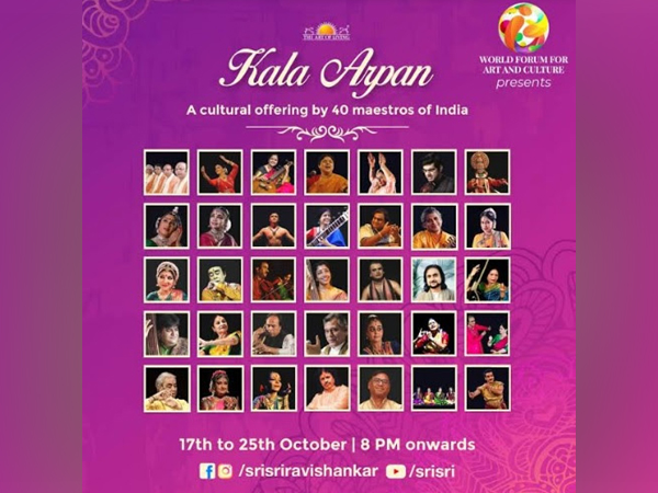 'Kala Arpan' an offering by 40 maestros of Indian classical art at launch of WFAC