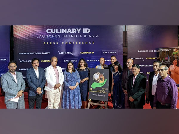 Dignitaries at the launch of the Culinary ID for the Hospitality industry across India and Asia.