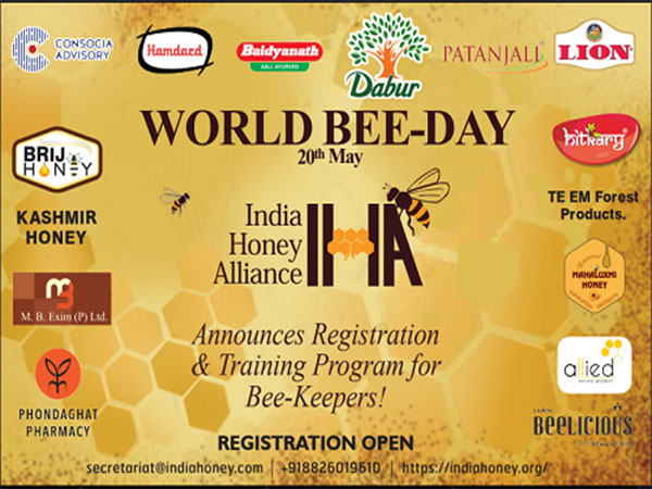 To celebrate World Bee Day, India Honey Alliance announces training program for Beekeepers
