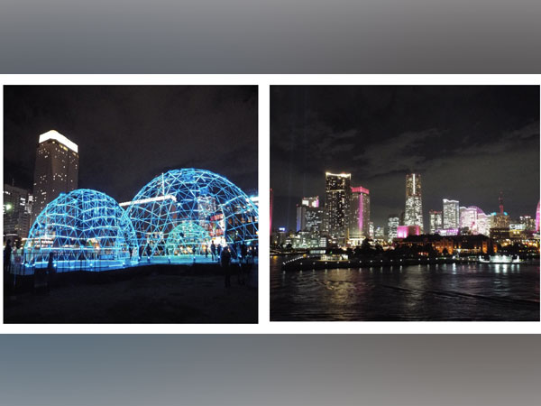 Japan's Yokohama glitters with night shows ahead of Christmas celebrations
