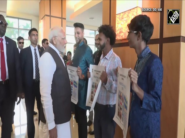PM Modi receives vibrant welcome from Indian diaspora with Chautaal performance in Trinidad & Tobago