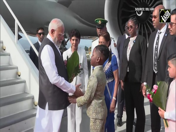PM Modi lands in Port of Spain, Trinidad and Tobago for 2nd leg of his 5-nation diplomatic tour