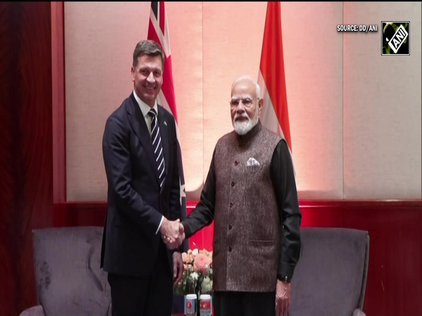 PM Narendra Modi meets Australia's Opposition Leader Angus Taylor during Melbourne visit