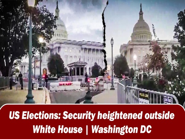 US Elections: Security heightened outside White House | Washington DC