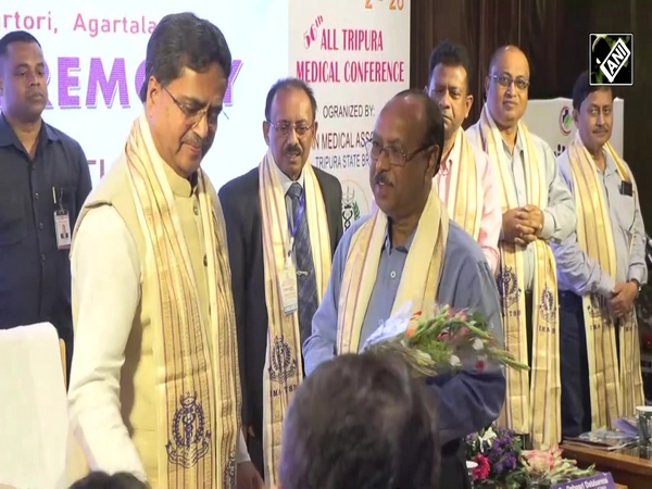 Tripura CM Manik Saha attends 56th Conference of Indian Medical Association