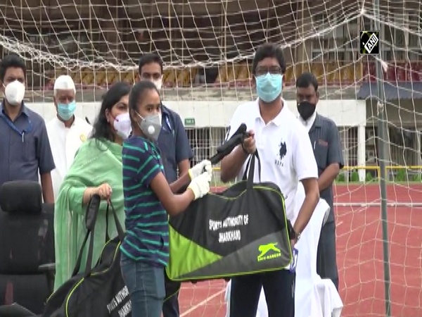 Jharkhand CM interacts with footballers selected for Women's FIFA U-17 WC Camp
