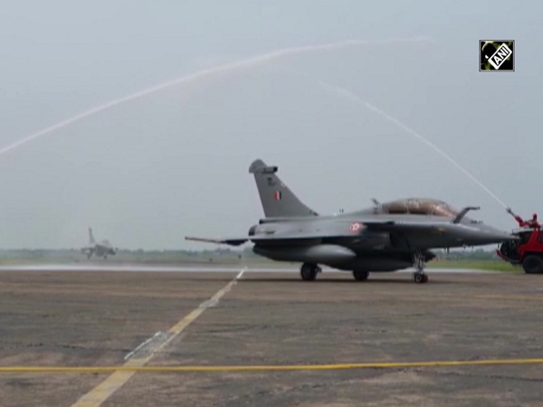 Watch: India’s first batch of five Rafale fighter jets arrives at Ambala airbase