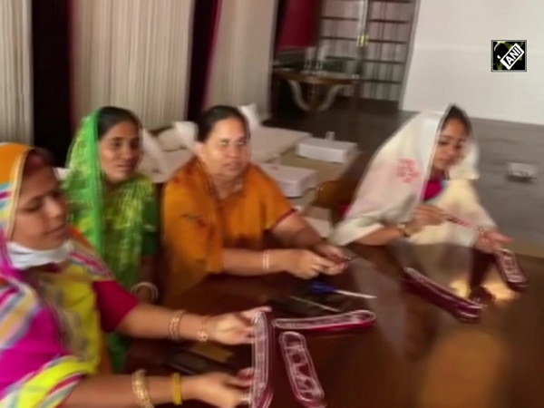 Women Congress MLAs staying at Suryagarh Hotel celebrate 'Kajari Teej'