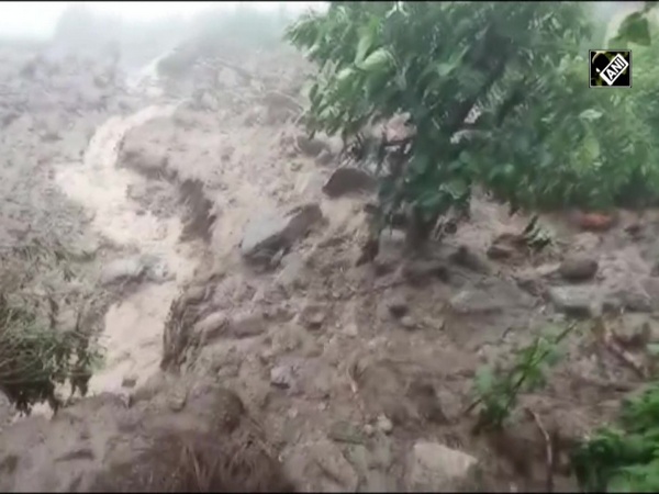 Houses, roads damaged due to cloudburst in Uttarakhand's Rudraprayag