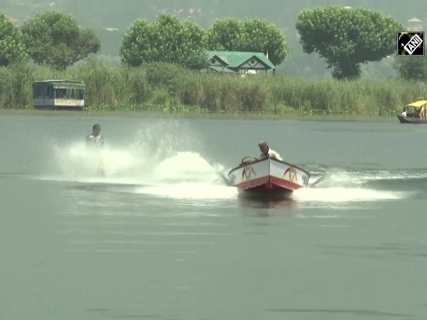 Kashmir's 1st water skiing instructor imparts training to youth in Dal Lake