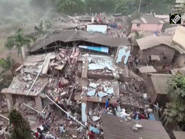 Around 50 trapped after 5-storey building collapses in Maharashtra's Raigad