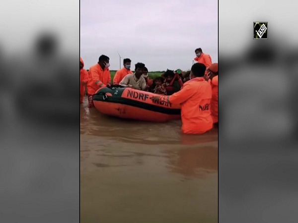 NDRF rescues 30 people from flood-hit Gujarat village