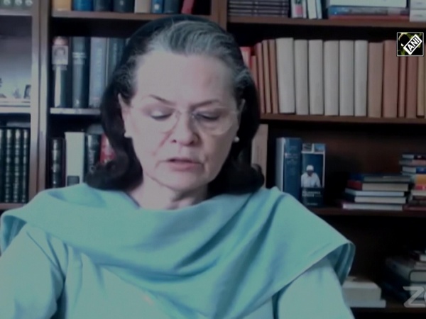 Problems of students being dealt uncaringly: Sonia Gandhi at virtual opposition meet