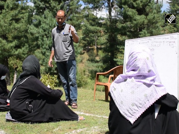 COVID-19: Open-air community classes in J&K's Yusmarg to compensate academic loss faced by students