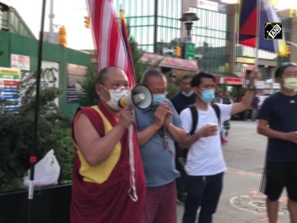 Tibetans hold anti-China protest in solidarity with Special Frontier Force commando in New York
