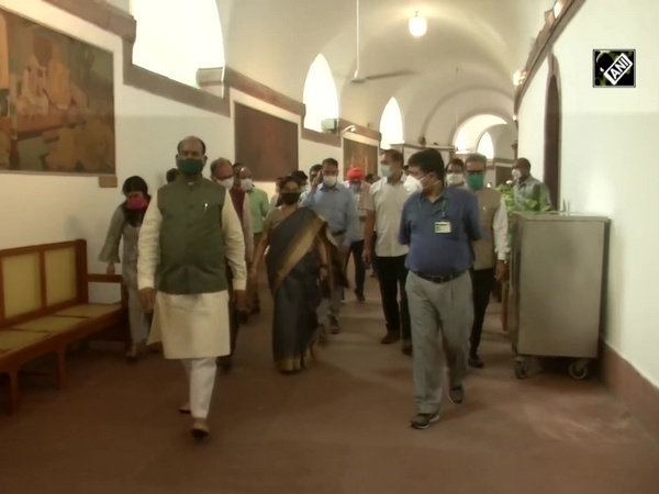 Om Birla inspects arrangements made at Parliament ahead of Monsoon Session