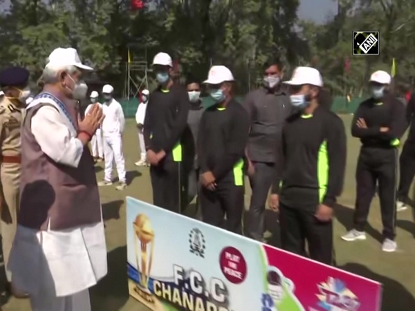 Manoj Sinha inaugurates Police Premier League T-20 cricket tournament in Srinagar