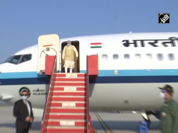 PM Narendra Modi arrives at Chandigarh International Airport ahead of Atal Tunnel’s inauguration