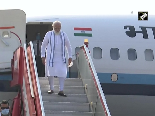 PM Modi arrives at Ahmedabad for 2-day Gujarat visit