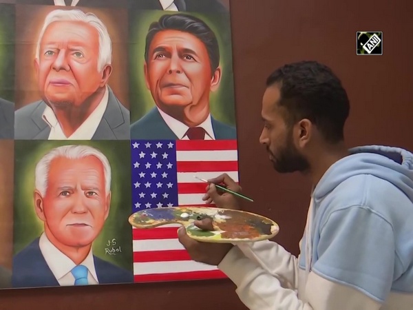Amritsar artist paints portraits of all USA Presidents