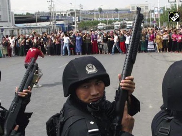 Demonstration against China’s repression of Uyghurs in occupied East Turkistan