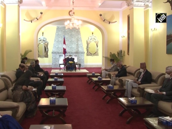 Foreign Secretary Harsh Shringla meets Nepal President