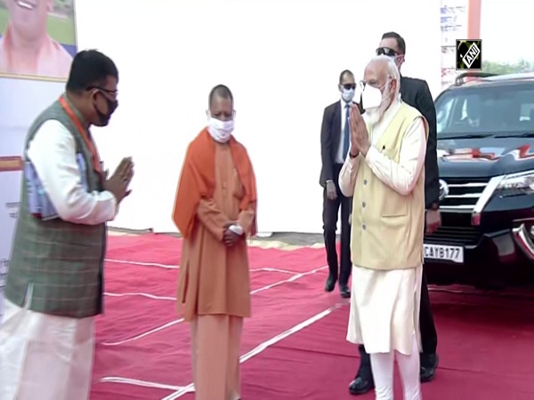 PM Narendra Modi arrives in Varanasi