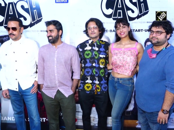 Star cast of film ‘Cash’ attend its screening