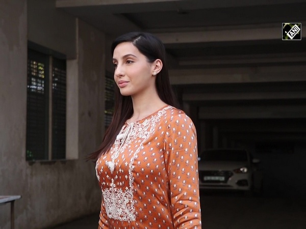Nora Fatehi dresses up in ethnic for meeting in Mumbai