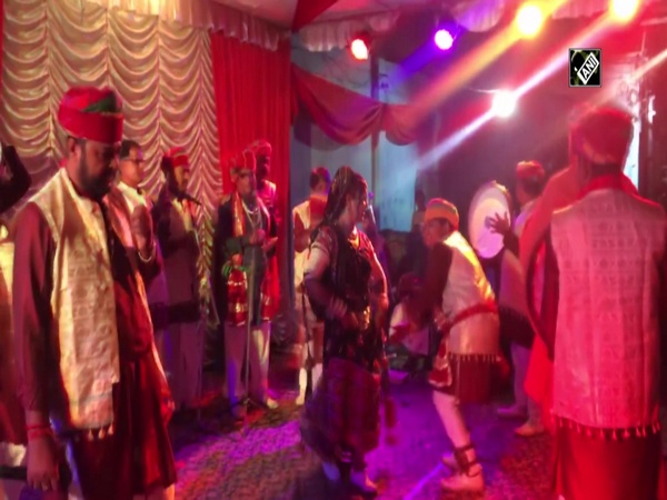 Assam: Rajasthani folk dancers perform traditional dance in Nagaon ahead of Holi celebrations
