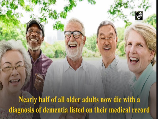 Half of older adults now die with dementia: Study