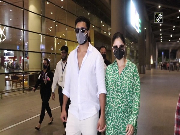 Match made-in-heaven Vicky Kaushal, Katrina Kaif fly home hand-in-hand