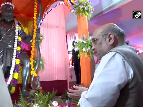 Amit Shah lays foundation stone of 51 feet Lord Parshuram statue in Arunachal