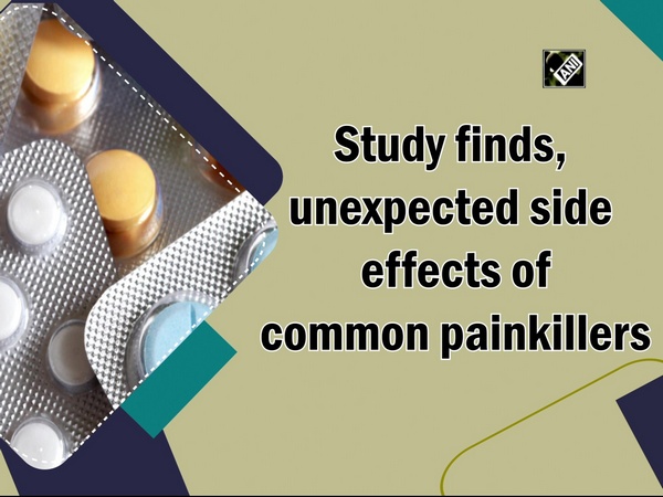 Study finds unexpected side effects of common painkillers